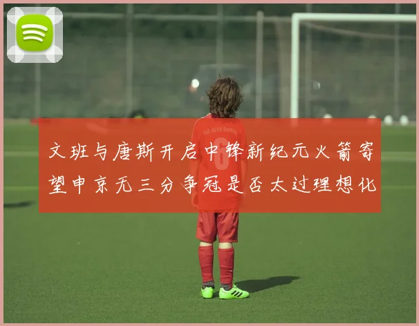 文班与唐斯开启中锋新纪元火箭寄望申京无三分争冠是否太过理想化
